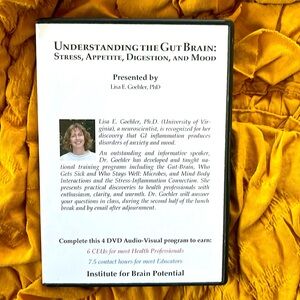 DVD Set “Understanding The Gut Brain: Stress, Appetite, Digestion, and Mood